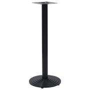 vidaXL Bistro bordsben svart Ø43x107 cm gjutjärn