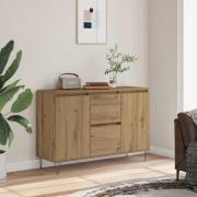 vidaXL Skänk ek 104x35x70 cm konstruerat trä