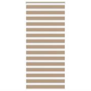 vidaXL Rullgardin zebra 110x230 cm tyg bredd 105,9 cm polyester
