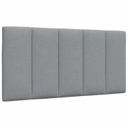 vidaXL Headboard Cushion "Hanko" Light Grey 100 cm Fabric