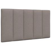 vidaXL Headboard Cushion "Hanko" Taupe 80 cm Fabric