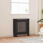 vidaXL Elementskydd MDF svart 78 cm