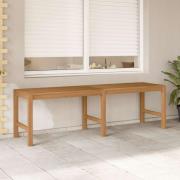 vidaXL Trädgårdsbänk 150 cm massiv teak
