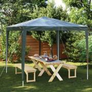 vidaXL Professionellt partytält 2,5x2,5 m grön 90 g/m²
