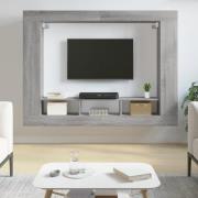vidaXL Tv-hylla sonoma-ek 152x22x113 cm konstruerat trä