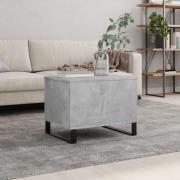 vidaXL Soffbord betonggrå 60x44,5x45 cm konstruerat trä