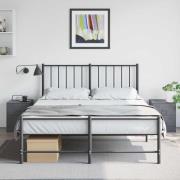 vidaXL Sängskåp 2 st antracit 34,5x39x44 cm stål