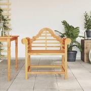 vidaXL Trädgårdsstol 88x60x92 cm massiv teak