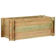 vidaXL Odlingslåda impregnerad furu 80 cm