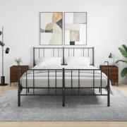 vidaXL Sängbord 2 st brun ek 40x35x47,5 cm konstruerat trä