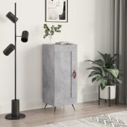 vidaXL Skåp betonggrå 34,5x34x90 cm konstruerat trä