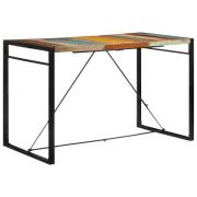 vidaXL Barbord 175x90x110 cm massivt återvunnet trä