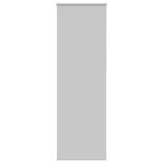 vidaXL Rullgardin mörkläggning ljusgrå 80x230 cm tyg bredd 75,7 cm