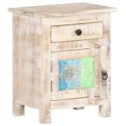 vidaXL Sängbord 40x30x50 cm massivt grovt akaciaträ