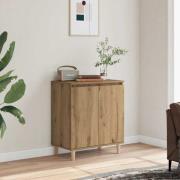 vidaXL Byrå ek 60x35x70 cm konstruerat trä