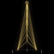 vidaXL LED julgran 861 LEDs varmvit 478 cm