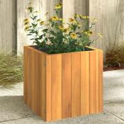vidaXL Odlingslåda 25x25x25 cm massivt akaciaträ