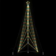 vidaXL LED julgran 861 LEDs flerfärgad 478 cm