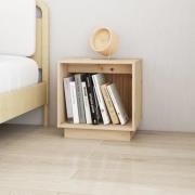 vidaXL Sängbord 40x30x40 cm massiv furu