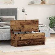 vidaXL Förvaringslåda i Gamla Trä 90x35x35 cm Ingenjörsträ