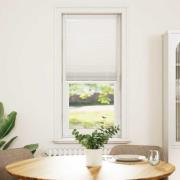 Plisségardin 50x100 cm vit