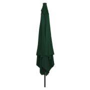 vidaXL Uteplatsparaplyer & Solskydd Grön Polyester, Aluminium Stor