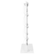 vidaXL Sminkspegel Vit Trä, Spegel, Glas 70 x 50 x 18 cm Spegel