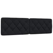 vidaXL Headboard Cushion Black 180 cm Fabric