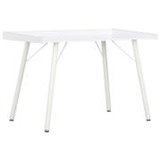 vidaXL Skrivbord vit 90x50x79 cm