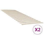 vidaXL Ribbotten med 34 ribbor 2 st 80x200 cm