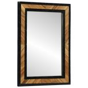 vidaXL Spegel 70x2x70 cm Massivt Akaciaträ
