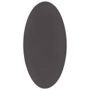 vidaXL Matta "HUARTE" Antracit 80x150 cm Oval
