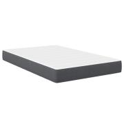 vidaXL Pocket Spring Sängmadrass - Mörkgrå, Medium, 120x190x20 cm, Sto...