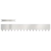 vidaXL Gräskanter 20 st 100x0.5x15 cm Rostfritt Stål