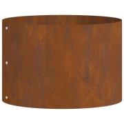 vidaXL Corten Stål Planterare Corten stål Corten Stål Medium Hållbar
