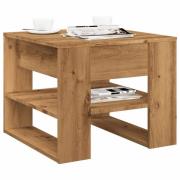 vidaXL Soffbord artisan ek 55,5x55x45 cm konstruerat trä