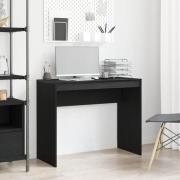vidaXL Skrivbord svart ek 90x40x72 cm konstruerat trä