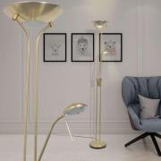 vidaXL Dimbar golvlampa LED 23 W