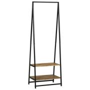 vidaXL Klädhängare 60x45x180 cm Solid Trä Akacia