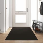 vidaXL Dörrmatta Rektangulär Svart 120x350 cm