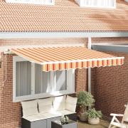 vidaXL Markis Ersättningstyg för 2.5x2 m Ram Multicolor Rand