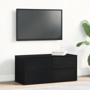 vidaXL TV-bänk Artisan Ek 80x34x35,5 cm Trä