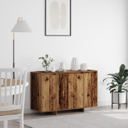 vidaXL Brun Sideboard Gammalt trä Trä 120 x 41 x 75 cm Sideboard