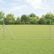 vidaXL Fältstängsel 1x50 m Galvaniserat Stål