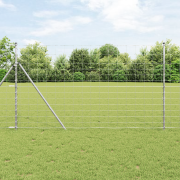 vidaXL Fältstängsel 1.4x50 m Galvaniserad Stål