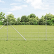 vidaXL Fältstängsel 1.5x25 m Galvaniserat Stål