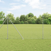 vidaXL Fältstängsel 1,6x25 m Galvaniserat Stål