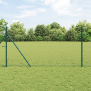 vidaXL Hexagon Stängsel Grå 1,2x100 m Stål