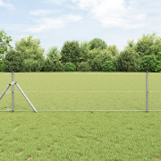 vidaXL Hexagon Stängsel 0.6x10 m Galvaniserat Stål