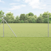 vidaXL Hexagonstängsel 1.4x10 m Galvaniserat Stål